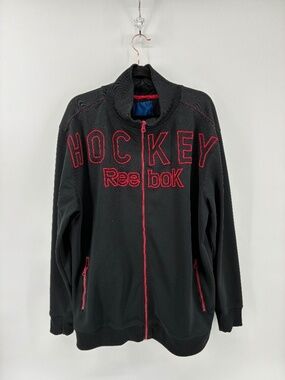 MASSIVE $10 SALE Black & Red HOCKEY Reebok Sweater